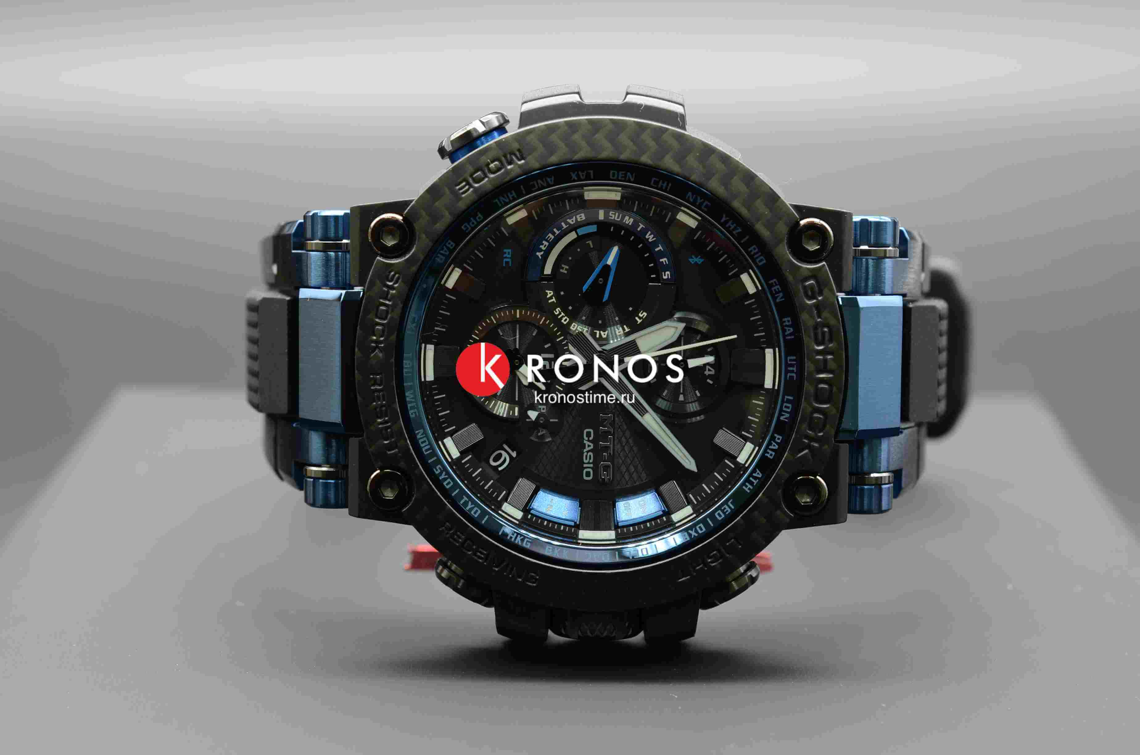 Casio Casio G-Shock Premium MTG-B1000XB-1A MTG — детали корпуса и полимер